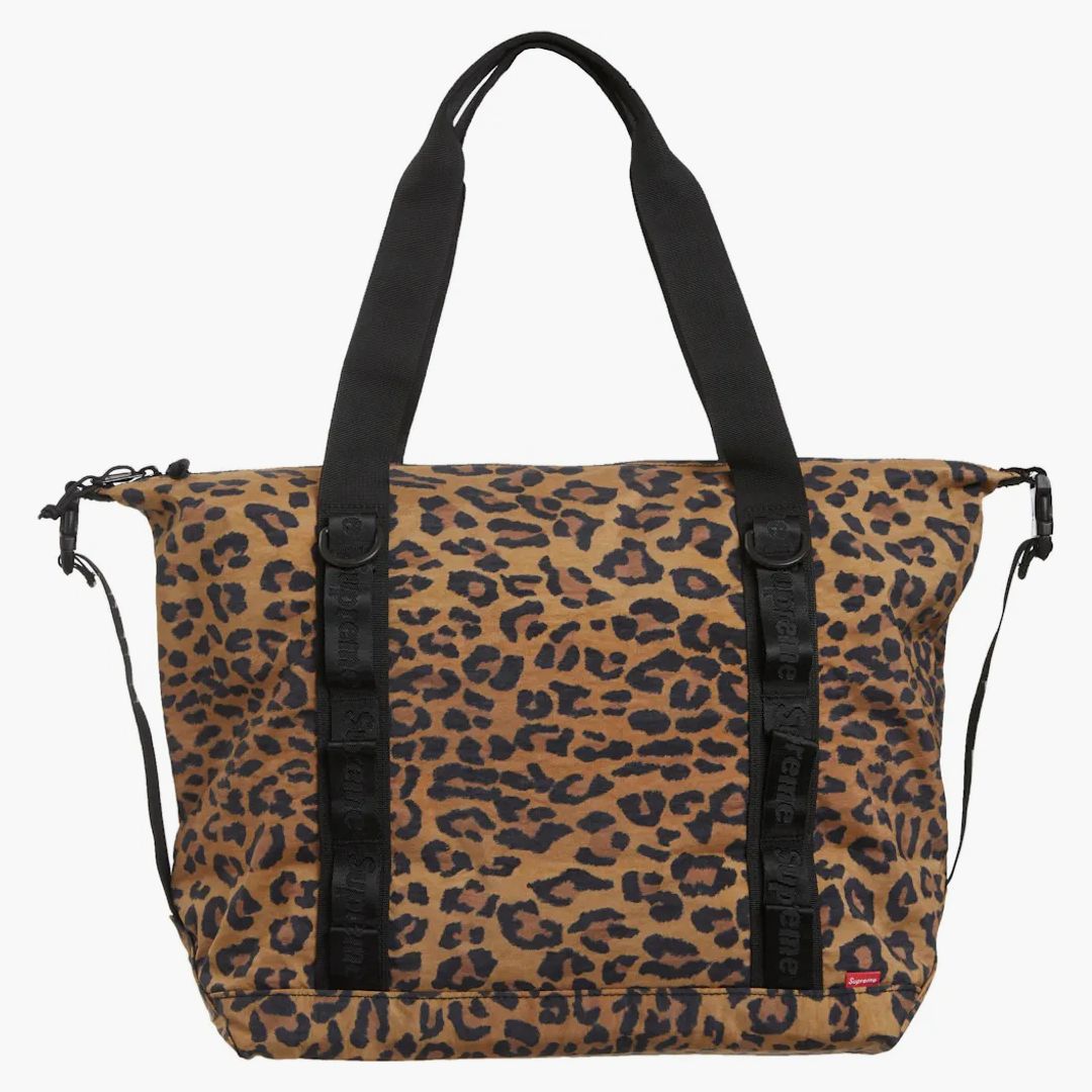Supreme Zip Tote Leopard