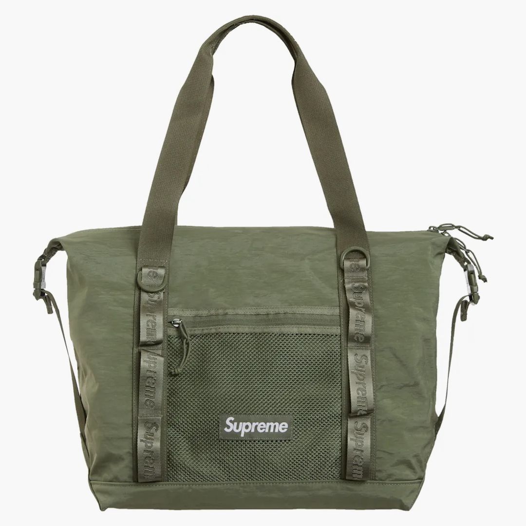 Supreme Zip Tote Olive