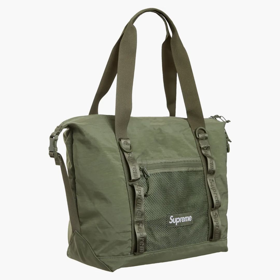 Supreme Zip Tote Olive