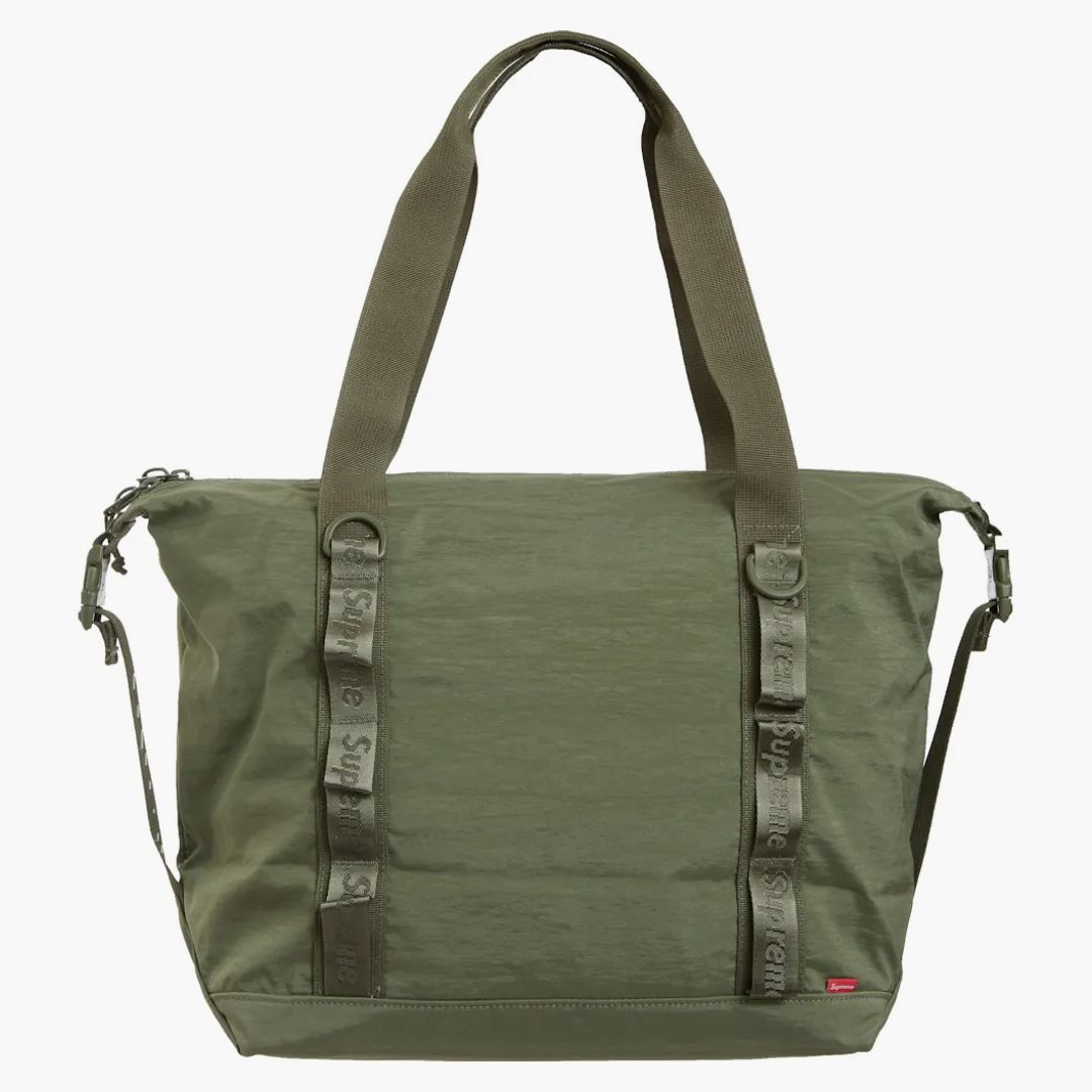 Supreme Zip Tote Olive