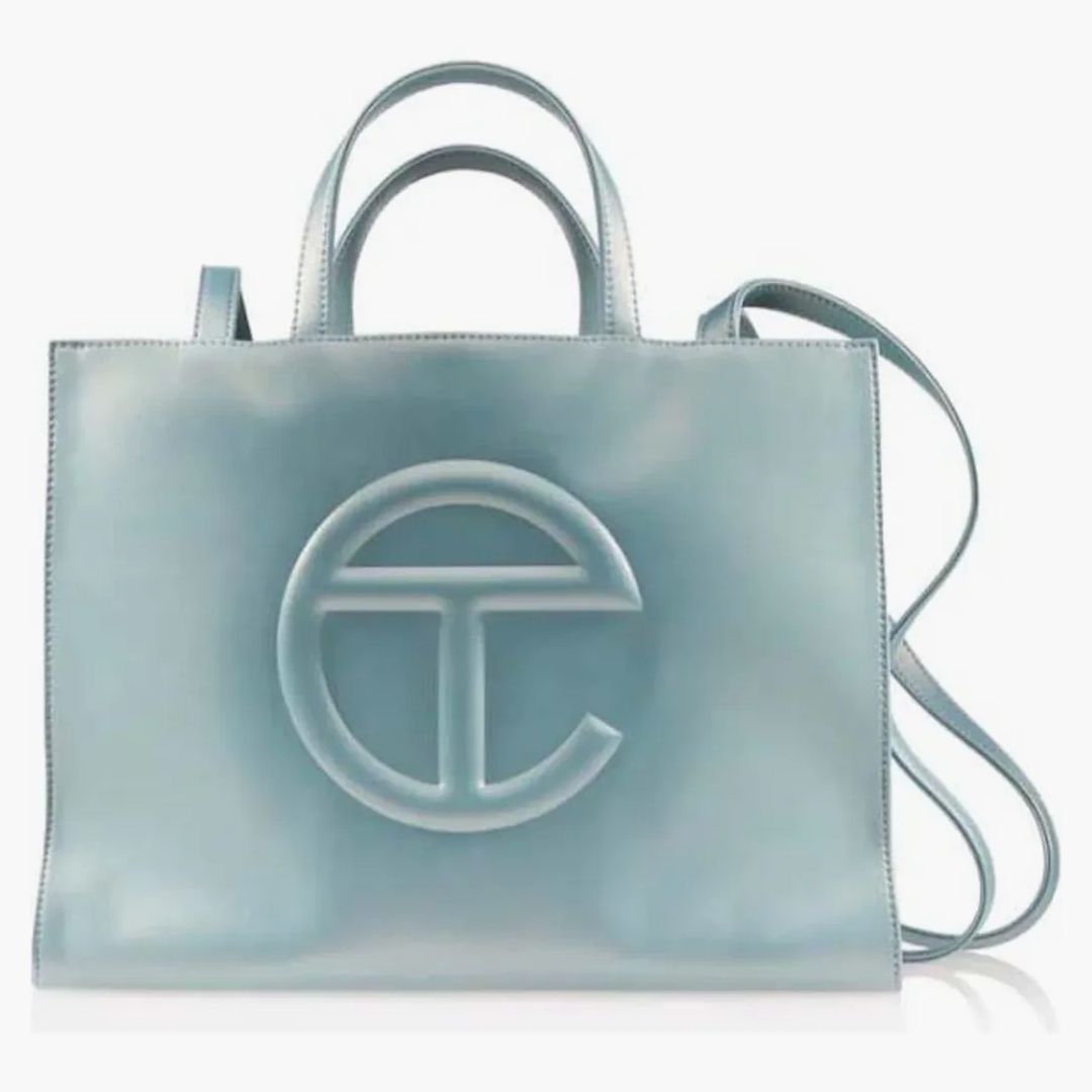 Telfar Medium Shopping Bag Blue Ray
