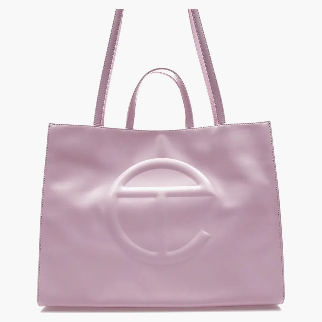 Telfar Shopping Bag Large Bubblegum Pink