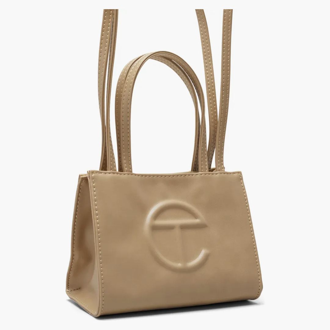 Telfar Shopping Bag Small Cream