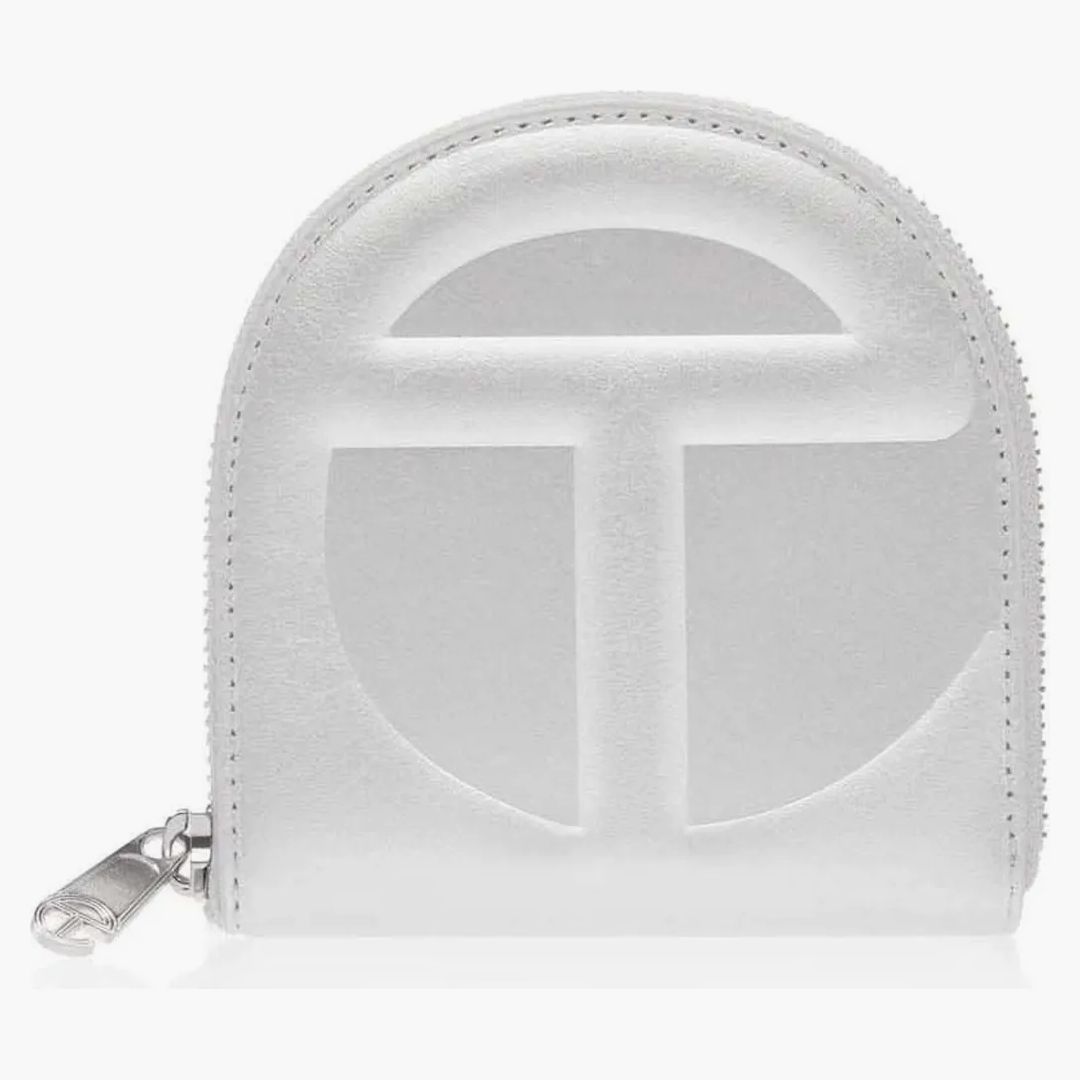 Telfar Wallet Silver
