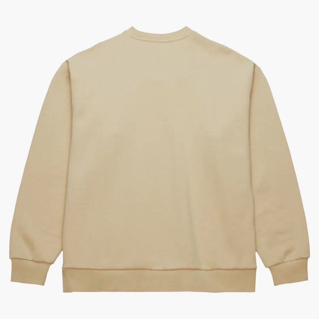 Travis Scott X Mitchell & Ness Northeastern Huskies Pullover Sweatshirt Tan