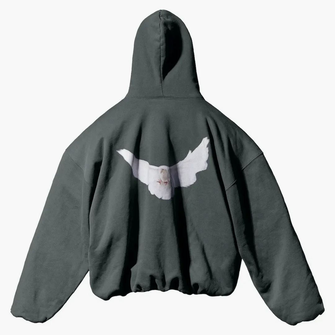 Yeezy Gap Engineered By Balenciaga Dove Hoodie Dark Green