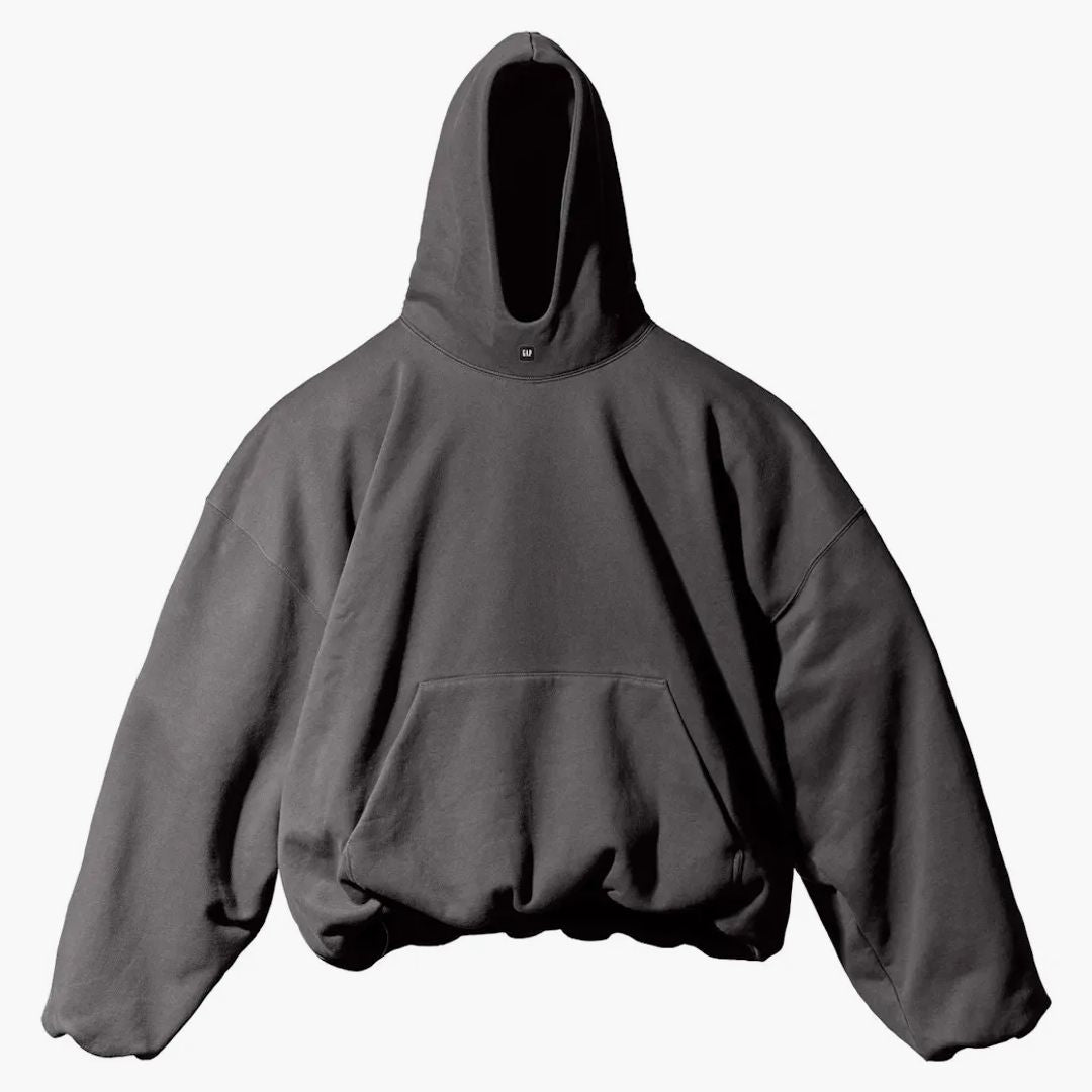 Yeezy Gap Logo Hoodie Dark Grey