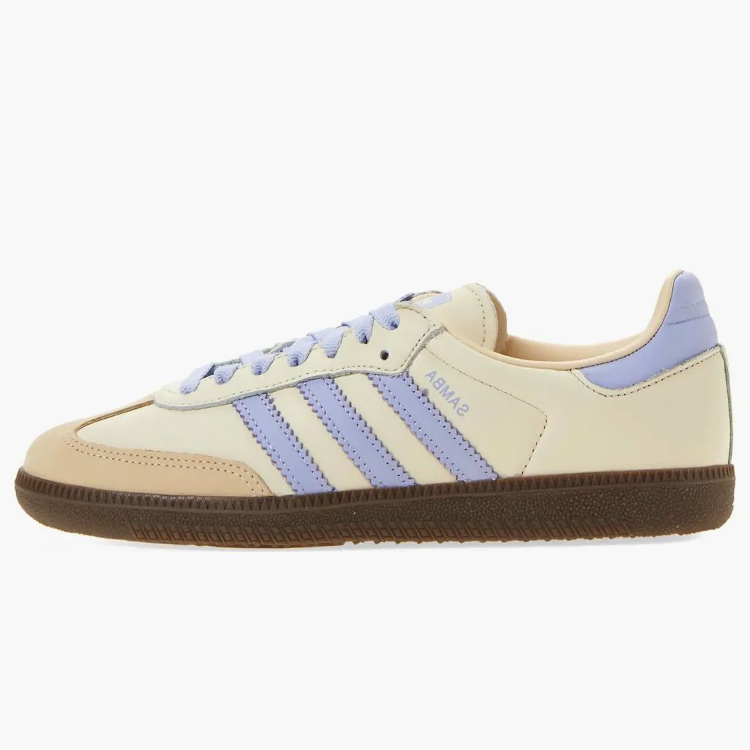 Adidas Samba Og Cream White Violet (women's)