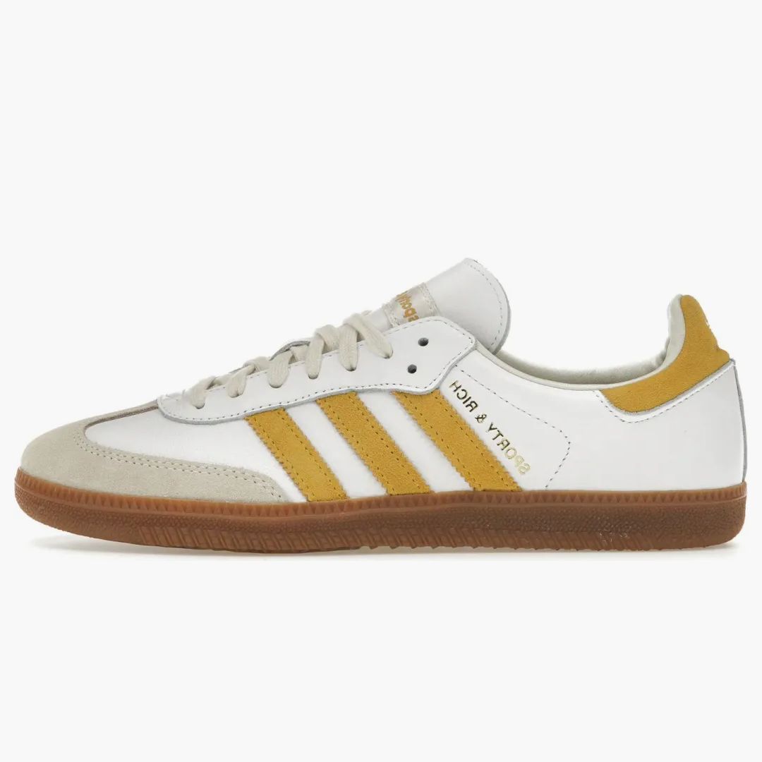Adidas Samba Sporty & Rich White Bold Gold