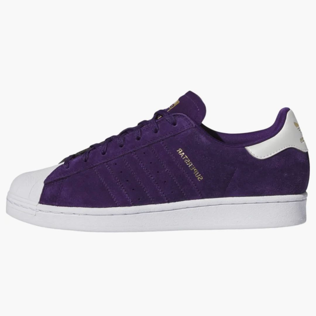 Adidas Superstar Adv Collegiate Purple Zero Metalic Gold Metallic