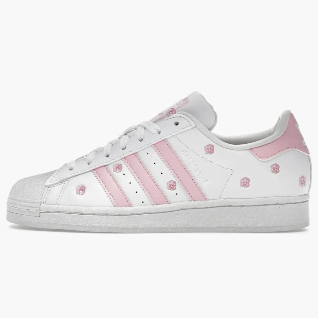 Adidas Superstar Cloud White Clear Pink (gs)