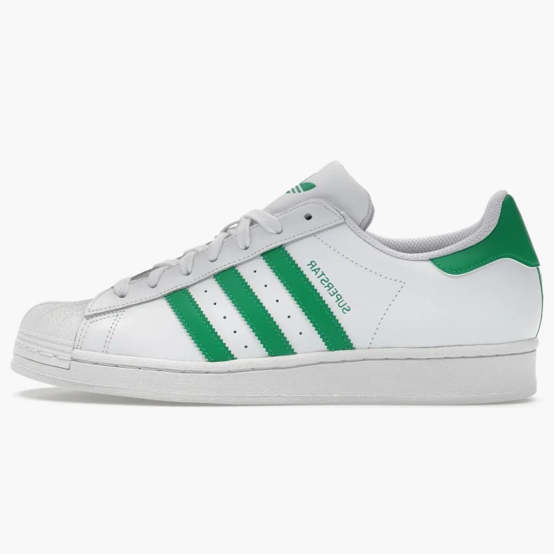 Adidas Superstar Cloud White Green
