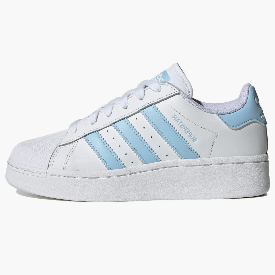 Adidas Superstar Xlg Cloud White Clear Sky (women's)