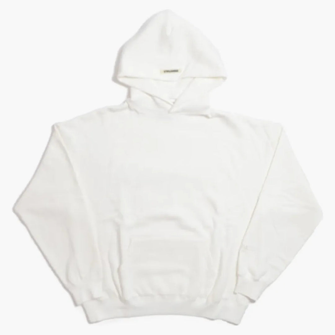 Fear Of God Essentials 3m Logo Pullover Hoodie White